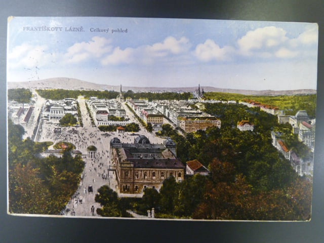 Františkovy lázně, prošlá 1927