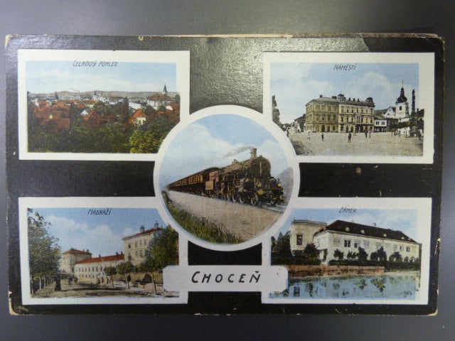 Choceň nádraží, lokomotiva, neprošlá