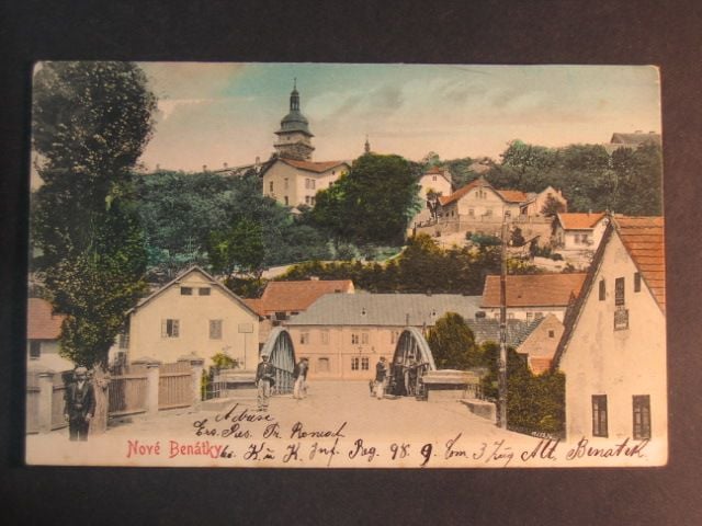 Nové Benátky, bar. pohl., prošlá 1907