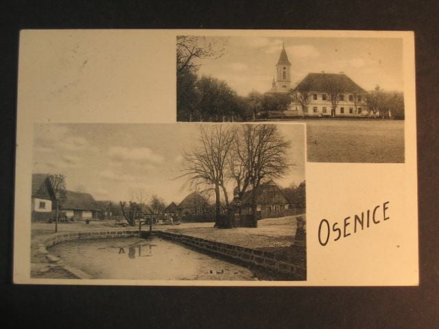 Osenice, čb. vícezáběrová pohl., prošlá 1929