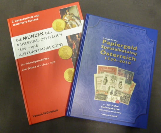 AKCE - 2x specializovaný  katalog mincí