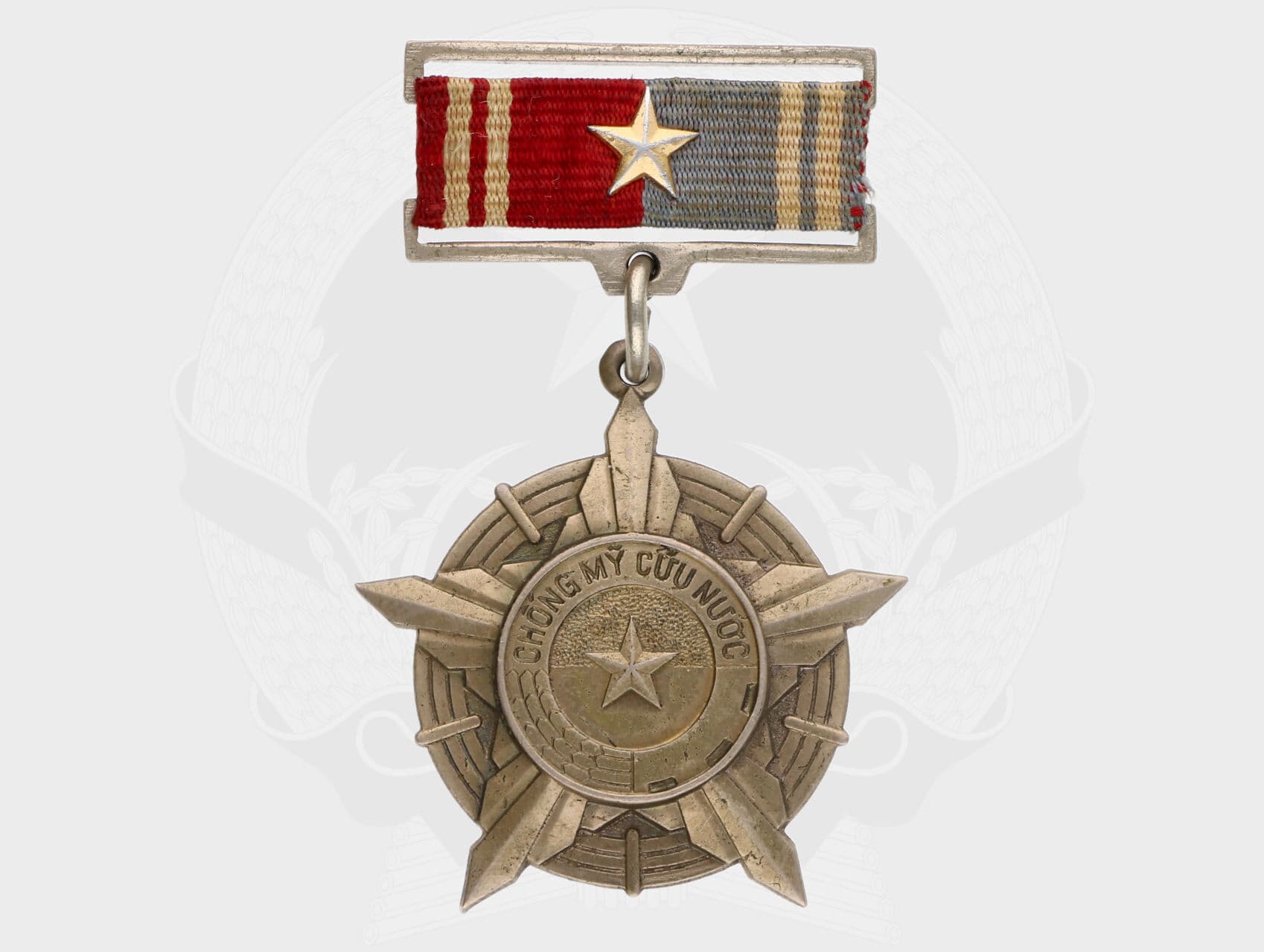 Severovietnamská medaile Proti Americe, Za záchranu země