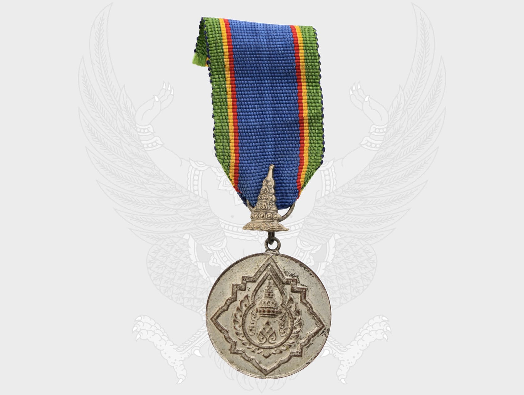 Stříbrná medaile Řádu koruny Thajska, VII. třídy