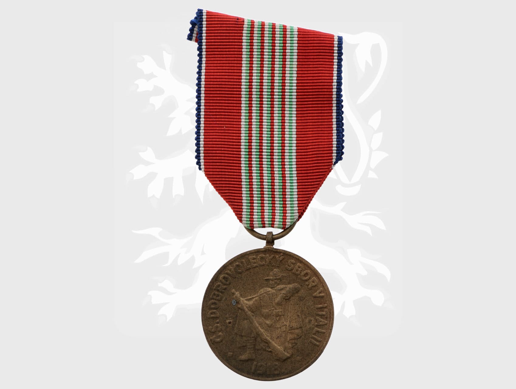 Pam. medaile ČS dobrovolnického sboru v Itálii