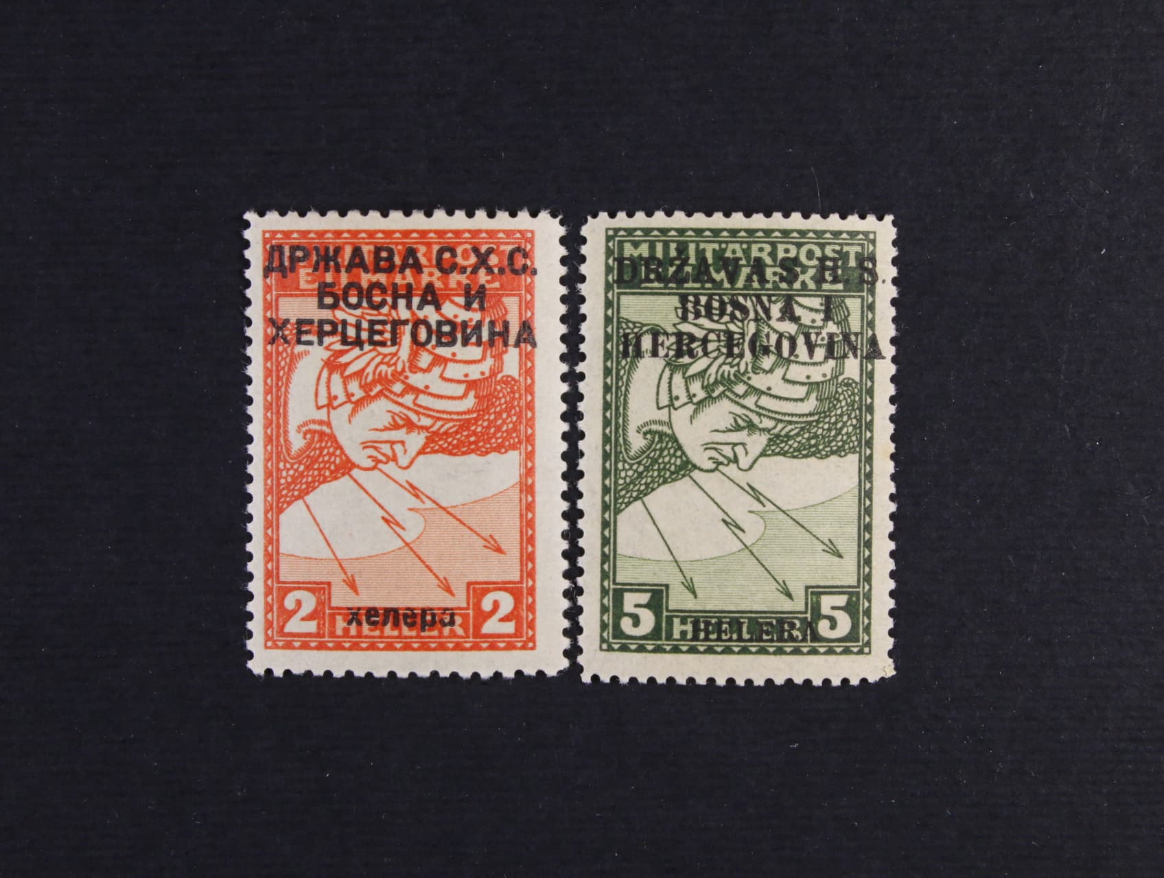 zn. Mi. č. 17 II B, 18 II B, 350 ME