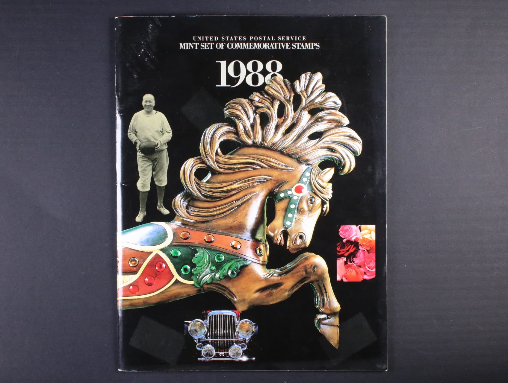 Pamětní sešit vydaných známek 1988