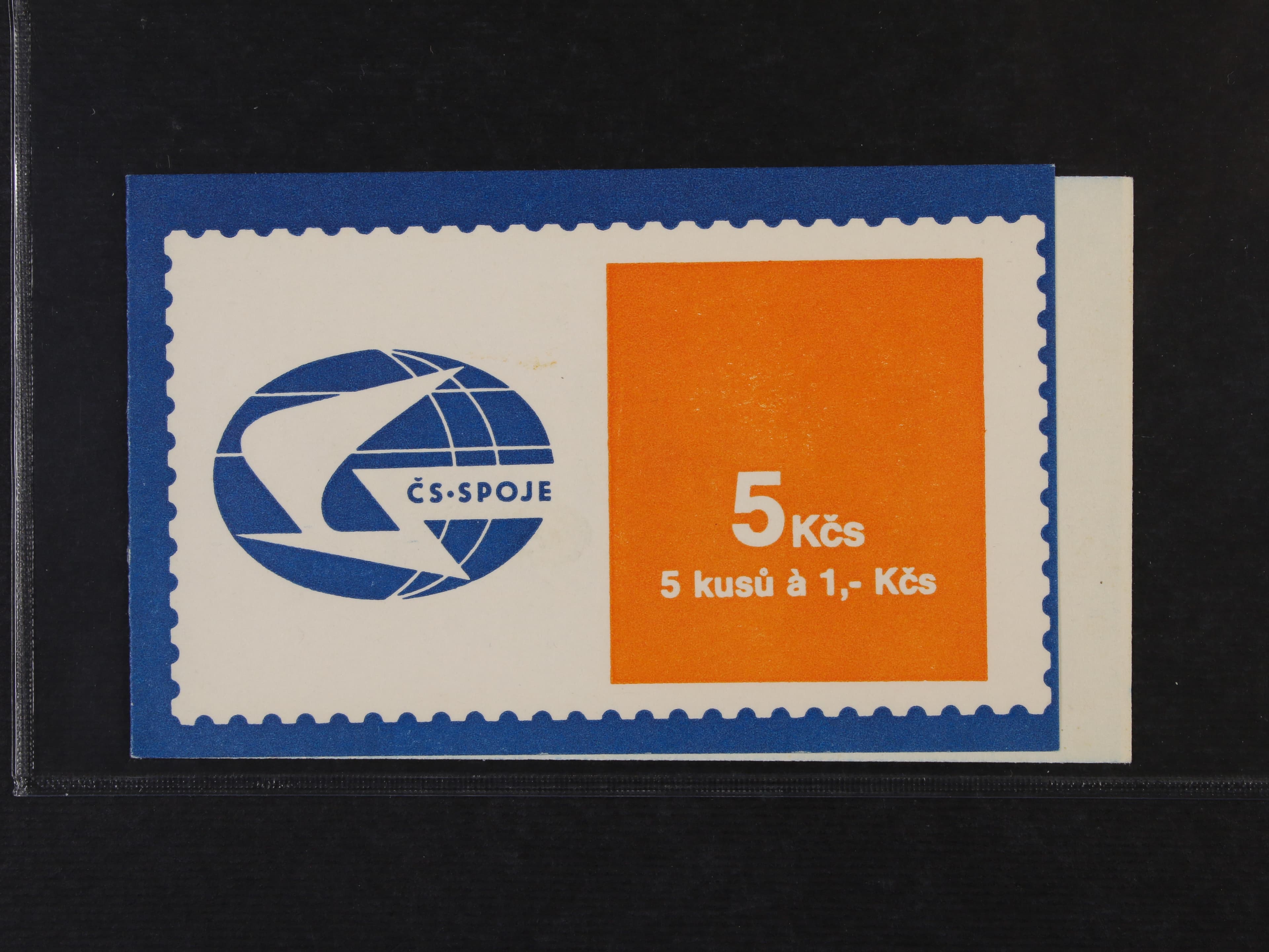 Známkový sešitek ZS67 b) KT