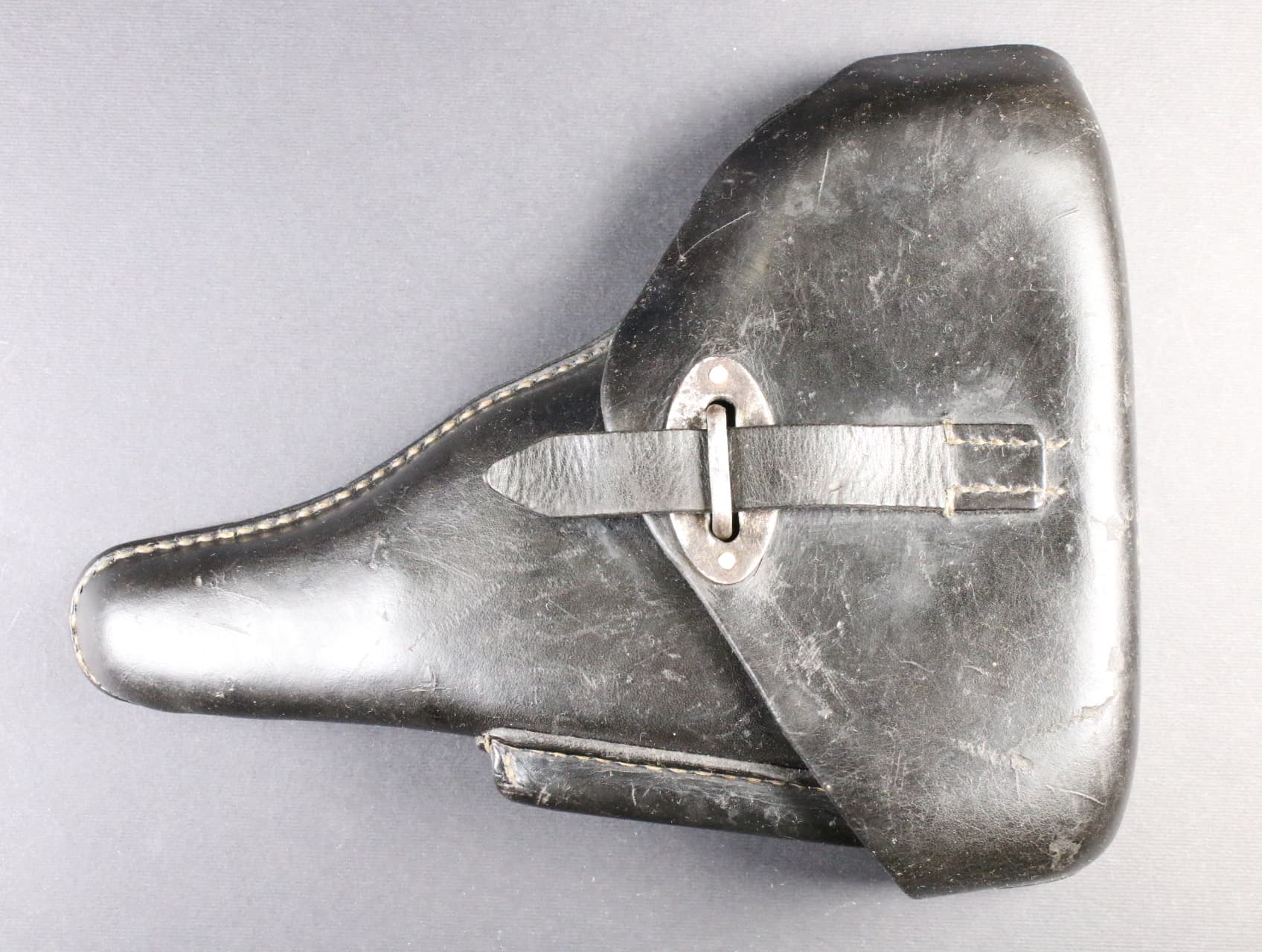 Originální kožené pouzdro na pistoli P38, vyrobeno v roce 1943, značené, orlice, WaA706 gxy - kód výrobce - Gebr. Klinge, Lederwarenfabrik, Dresden- Loebtau.