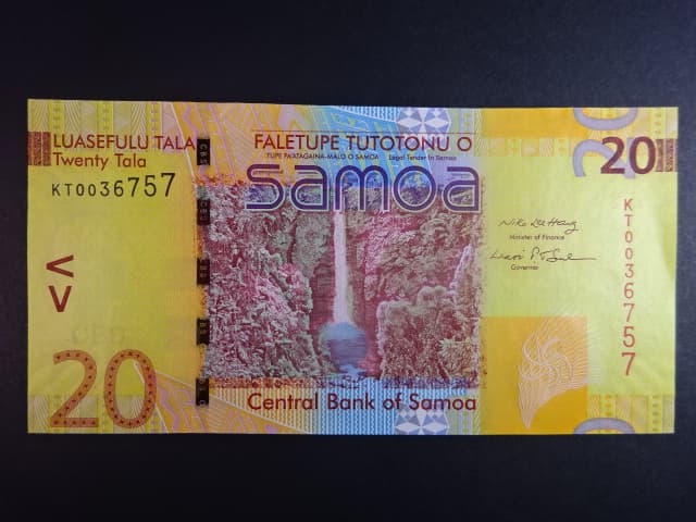 SAMOA, 20 Tálá 2008, BNB. B115a, Pi. 40