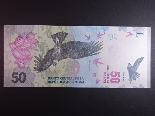 ARGENTINA, 50 Pesos 2018, BNB. B418a, Pi. 363