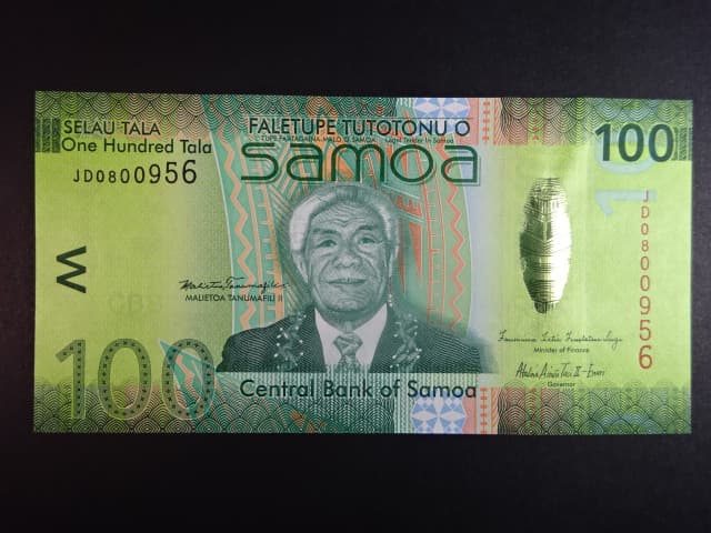 SAMOA, 100 Tálá 2012, BNB. B119a, Pi. 43