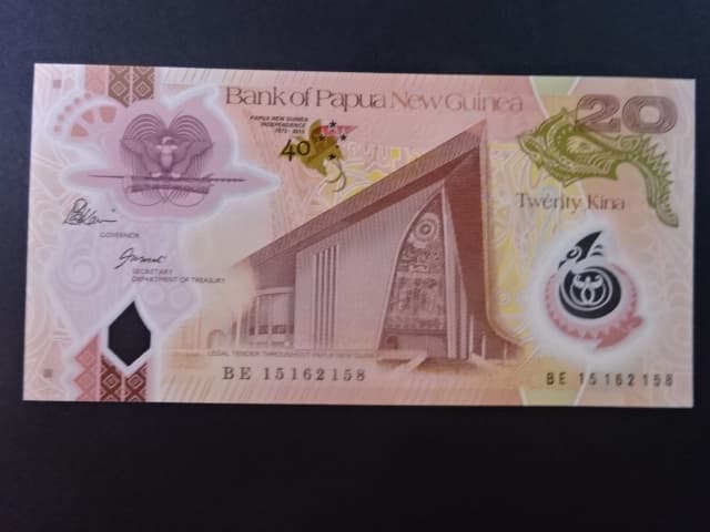 PAPUA NOVÁ GUINEA, 20 Kina 2015, BNB. B153a, Pi. 49