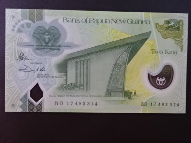 PAPUA NOVÁ GUINEA, 2 Kina 2018, BNB. B154a