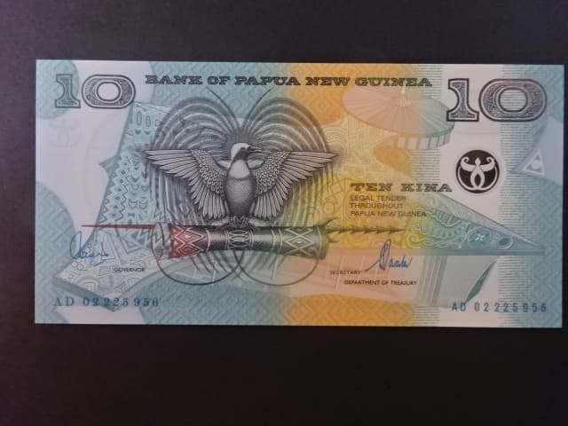 PAPUA NOVÁ GUINEA, 10 Kina 2002, BNB. B128a, Pi. 26b