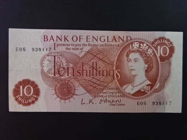 10 Schillings 1960, BNB. B179a, Pi. 373