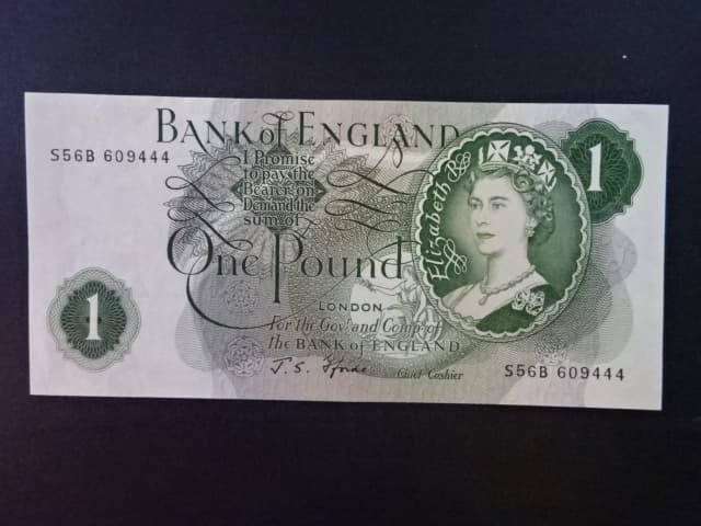 1 Pound 1967, BNB. 180e, Pi. 374