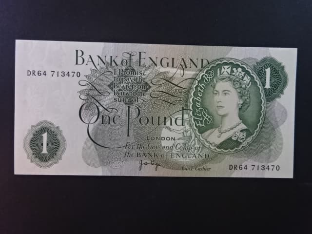 1 Pound 1970, BNB. 180g, Pi. 374