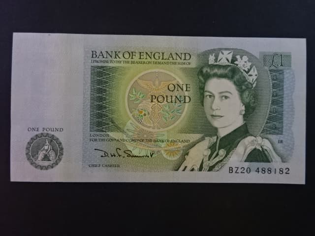 1 Pound 1981, BNB. 184a, Pi. 377b