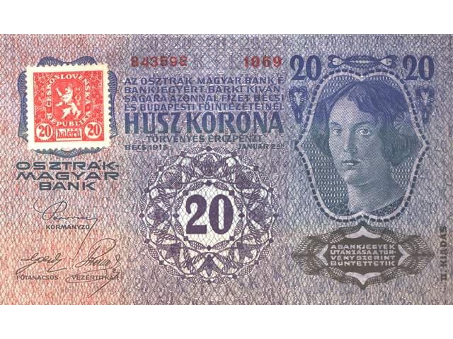 20 K 2.1.1913, Kolkovaná ,II. vydání