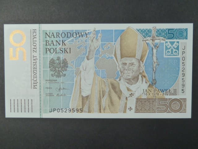 50 Zlotych 2006 pamětní, série JP, BNB BNP812a