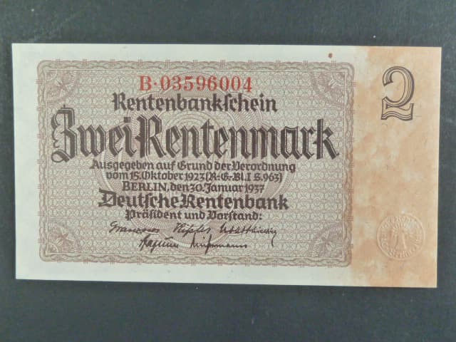 Německo, 2 Rtm 1937 série B, 8-mi místný firemní číslovač, Ba. D12c