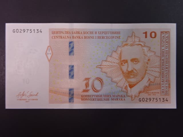 10 Convertible mark 2017 série G, BNB. B225b, Pi. 81