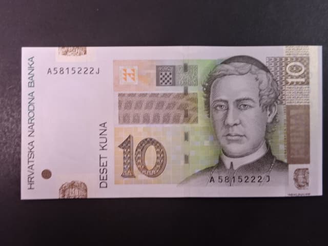 10 Kuna 2001, BNB. B502a, Pi. 38