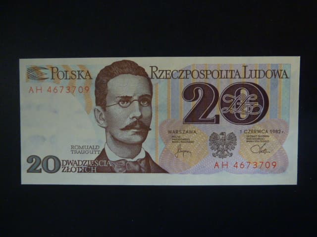 20 zlotych 1982, BNB B833a, Pi. 149
