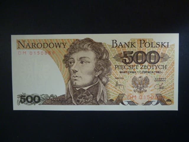 500 zlotych 1982, BNB B837d, Pi. 145