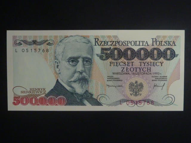 500000 Zlotych 16.11.1993, BNB. B851a
