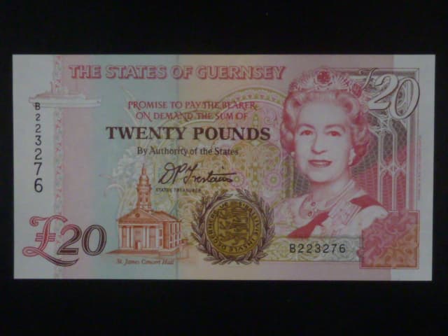 20 Pounds 1996 podpis: Trestain, BNB. B163a, Pi. 58