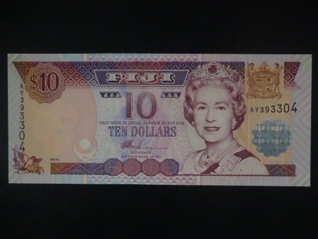 FIDŽI, 10 Dollars 2002, BNB. B517a, Pi. 106
