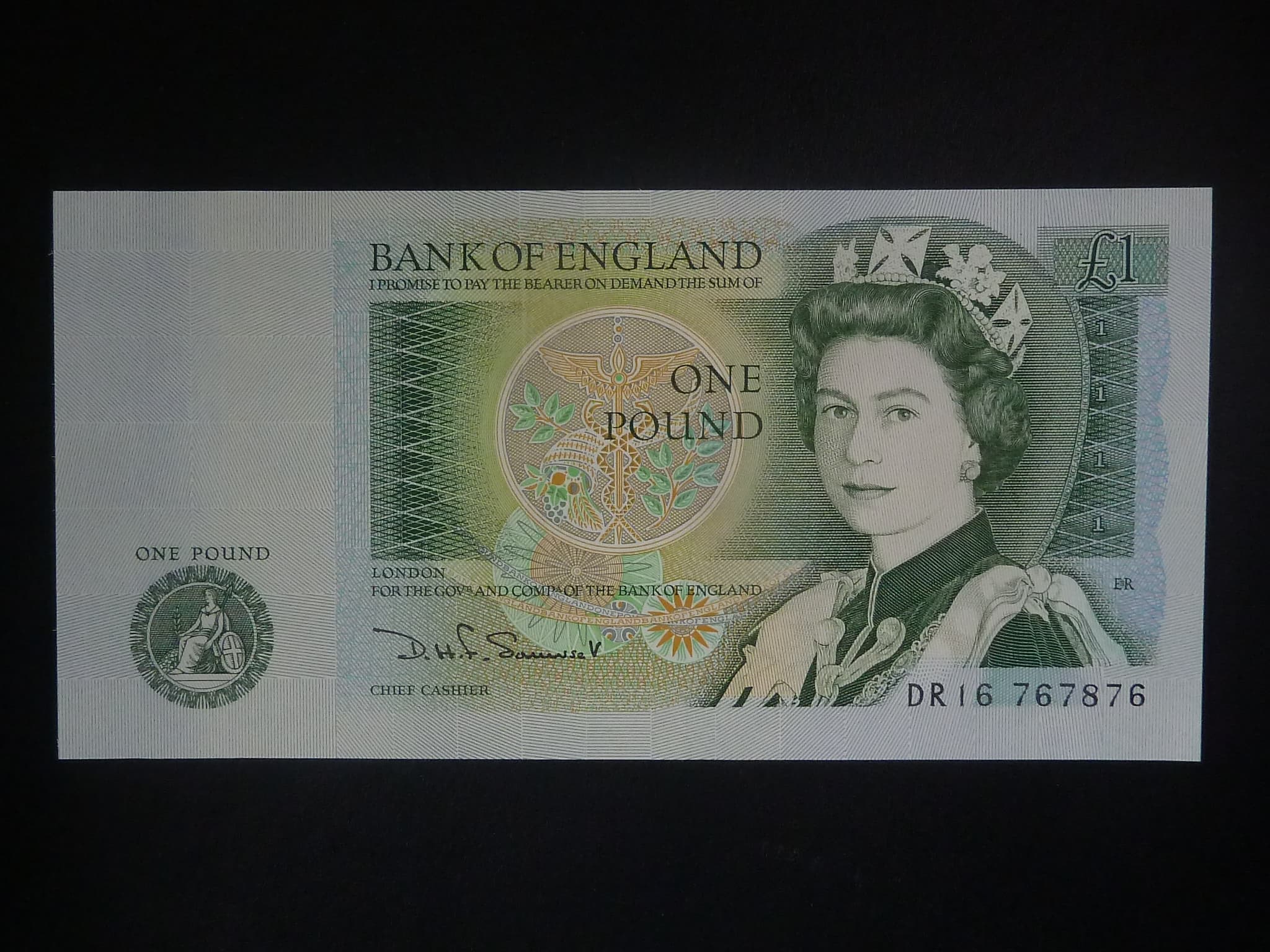 1 Pound 1981, BNB. B184a, Pi. 377b