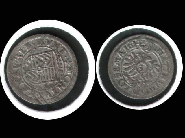Hanau-Munzenberg, Philipp Moritz (1612-1638) a Katharina Belgia z Nassau-Orange (1612-1626), 3 Kr 1614