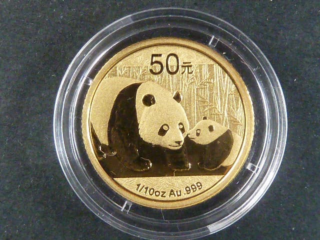 50 Yüan 2011, 1/10 OZ Au 999/1000