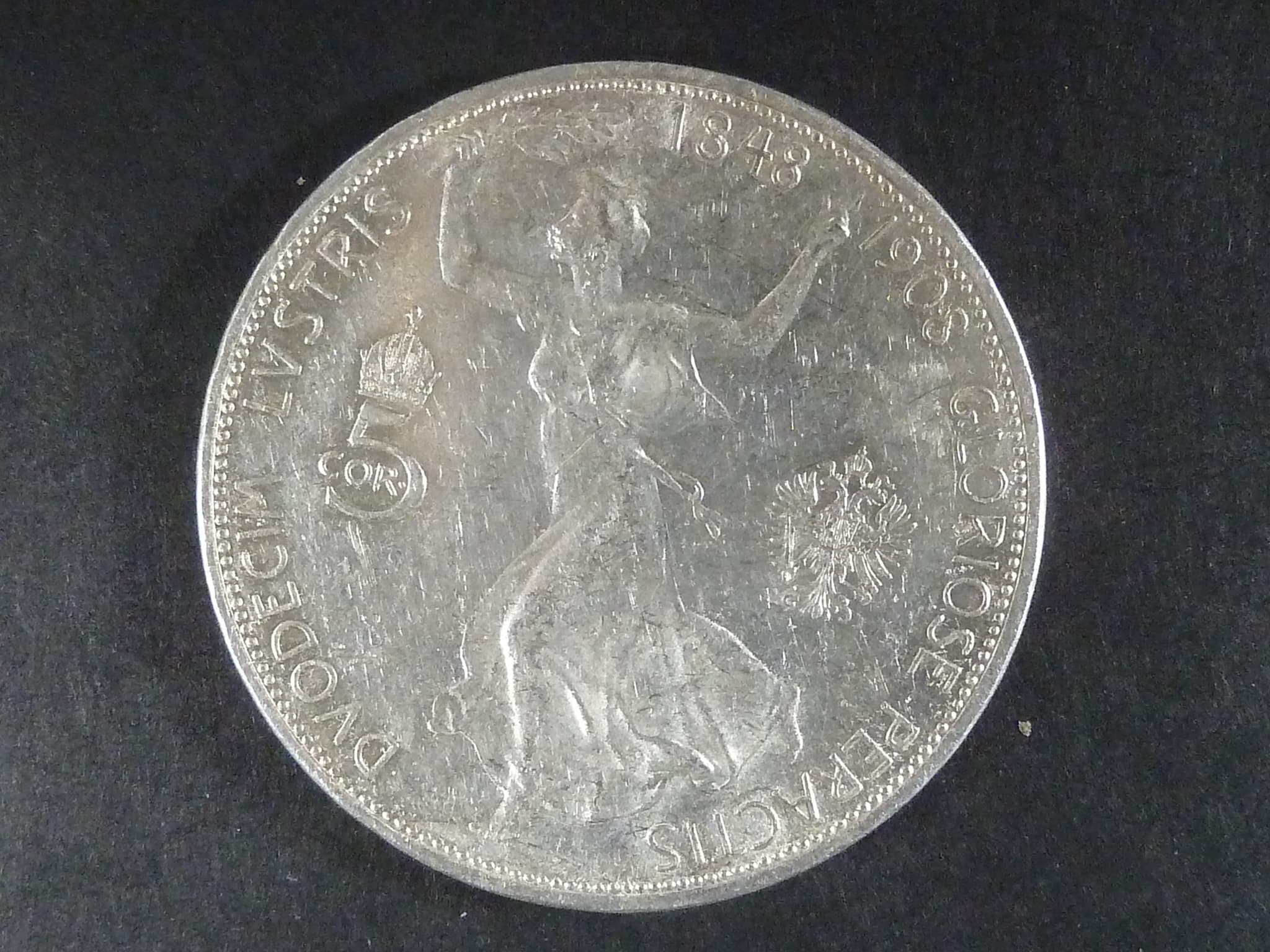 5 Koruna 1908 Jubilejní