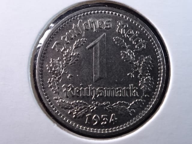 1 Reichsmark 1934 E, J.354