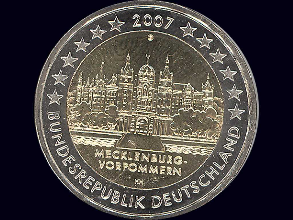 Německo 2 EUR 2007 G pamětní