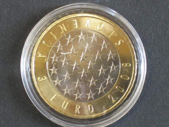 Slovinsko 3 EUR 2008 pamětní