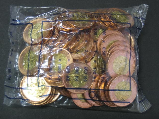 50 Kč 2008 kompletní originální balení ČNB 50kusů