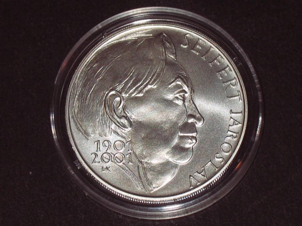 200 Kč 2001, Jaroslav Seifert
