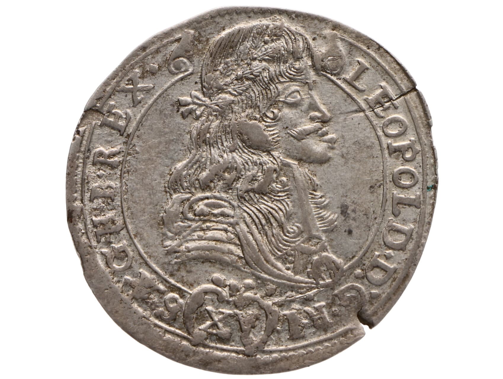 15 Krejcar 1686 KB Kremnice, 6.41 g, N 25_