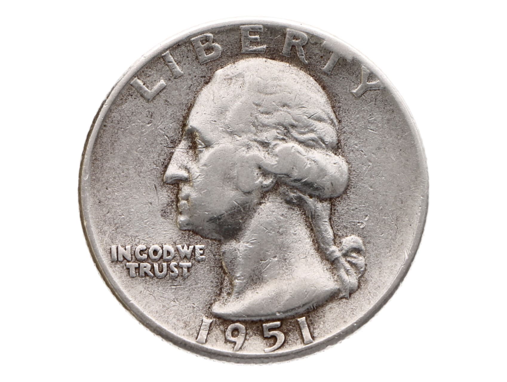 1/4 Dollar 1951_