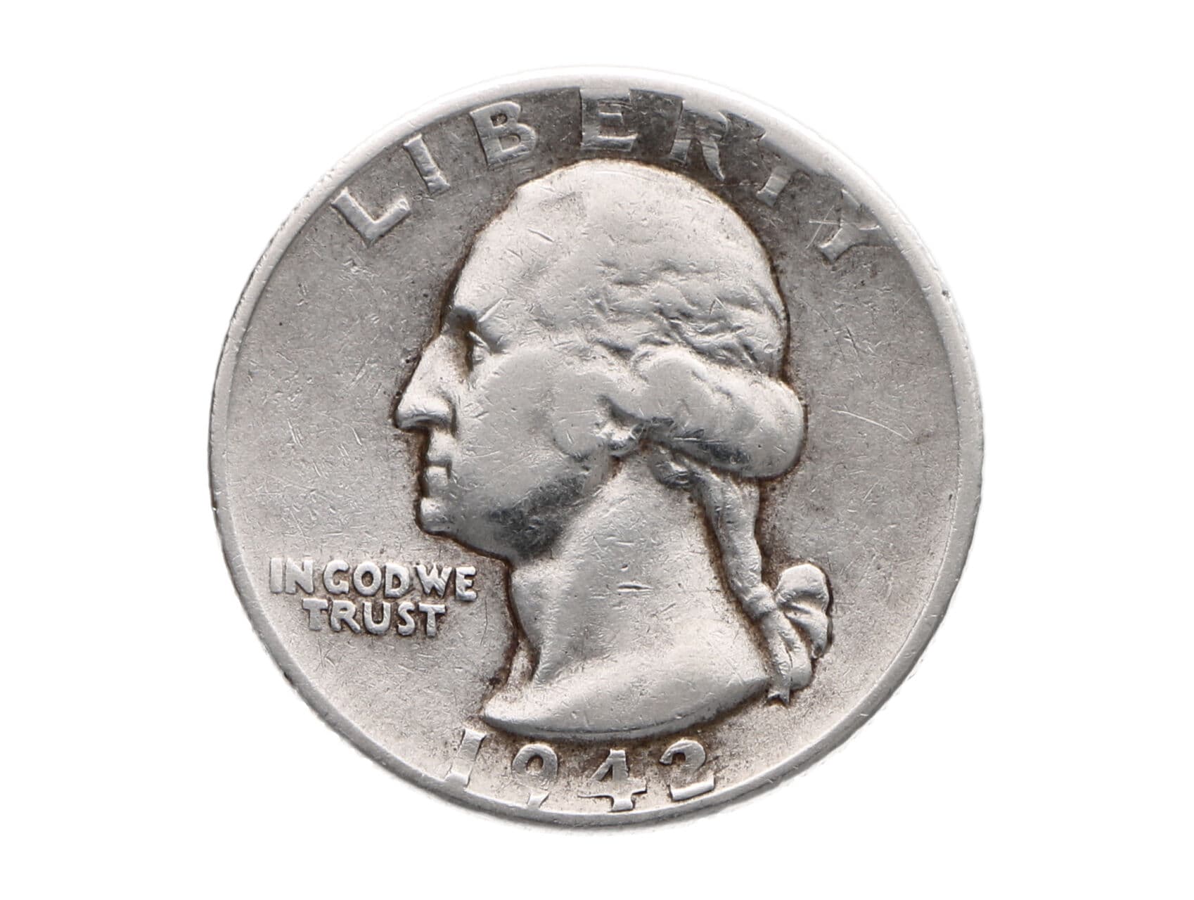 1/4 Dollar 1942D_