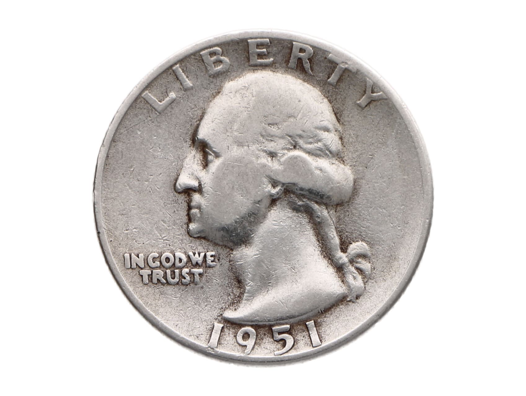 1/4 Dollar 1951S_
