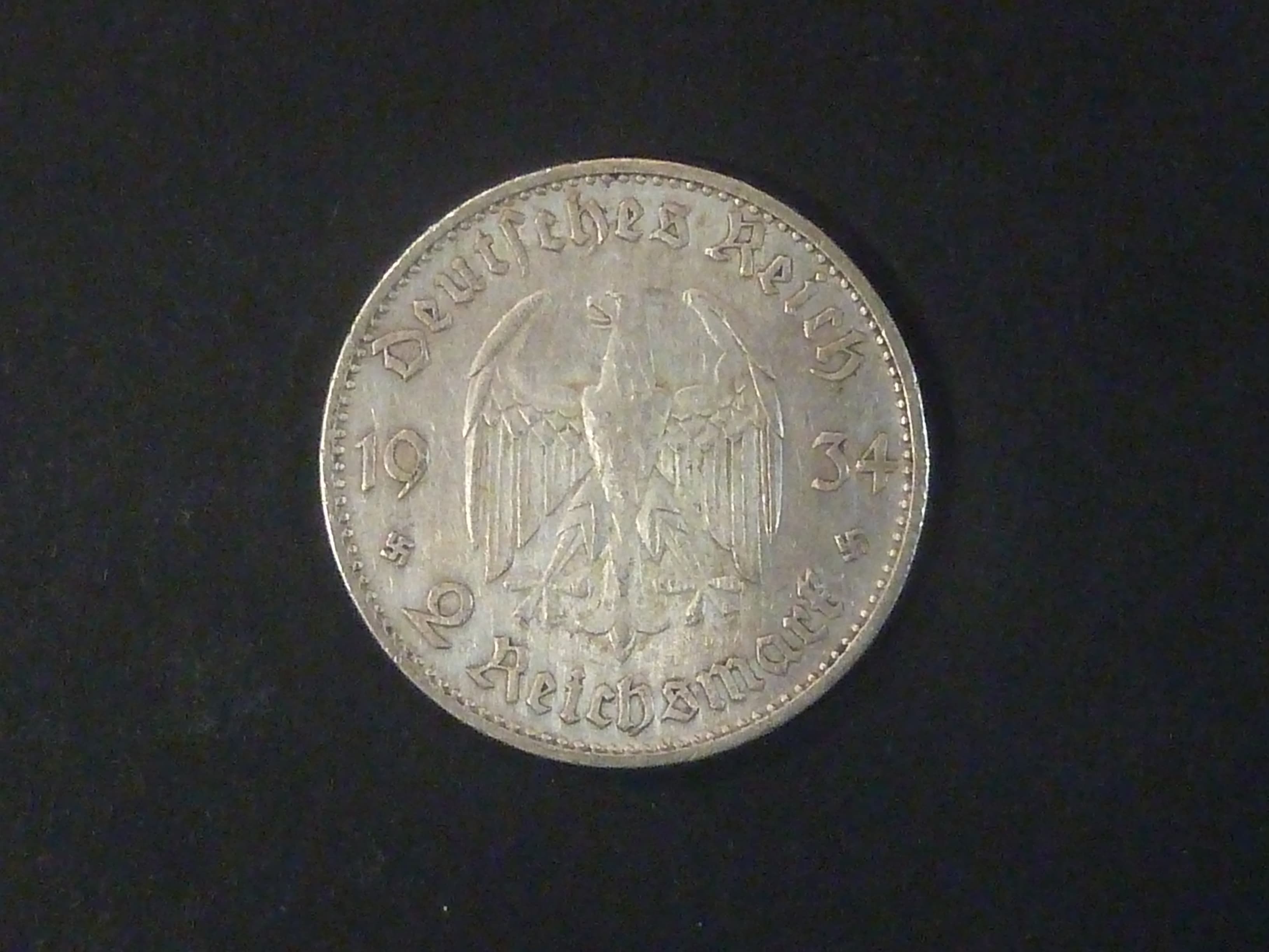 2 Reichsmark 1934 E Potsdam, J.355