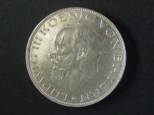 Bayern, Luitpold, Prinzregent, 3 Mark 1914 D, J. 52, KM. 1005