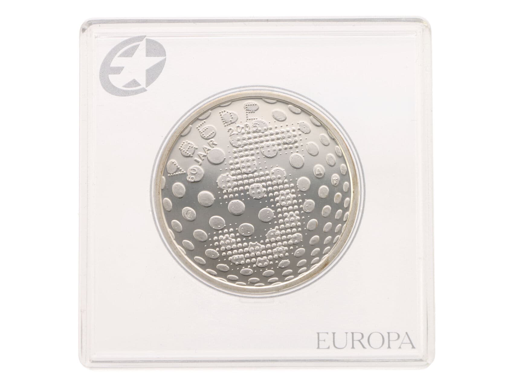 5 Euro 2005 - 60. výročí konce druhé světové války, 11,9g, 0.925 Ag_