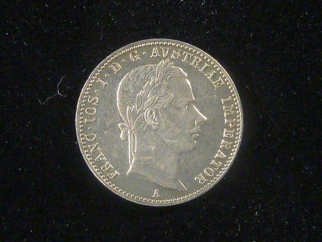 1/4 Zlatník 1858A