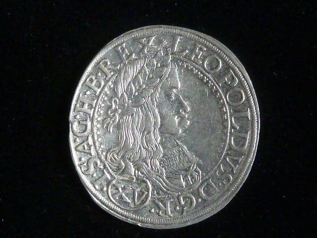 XV krejcar 1662 W, Vídeň, opis tečky, Andrea Cetto, N 23